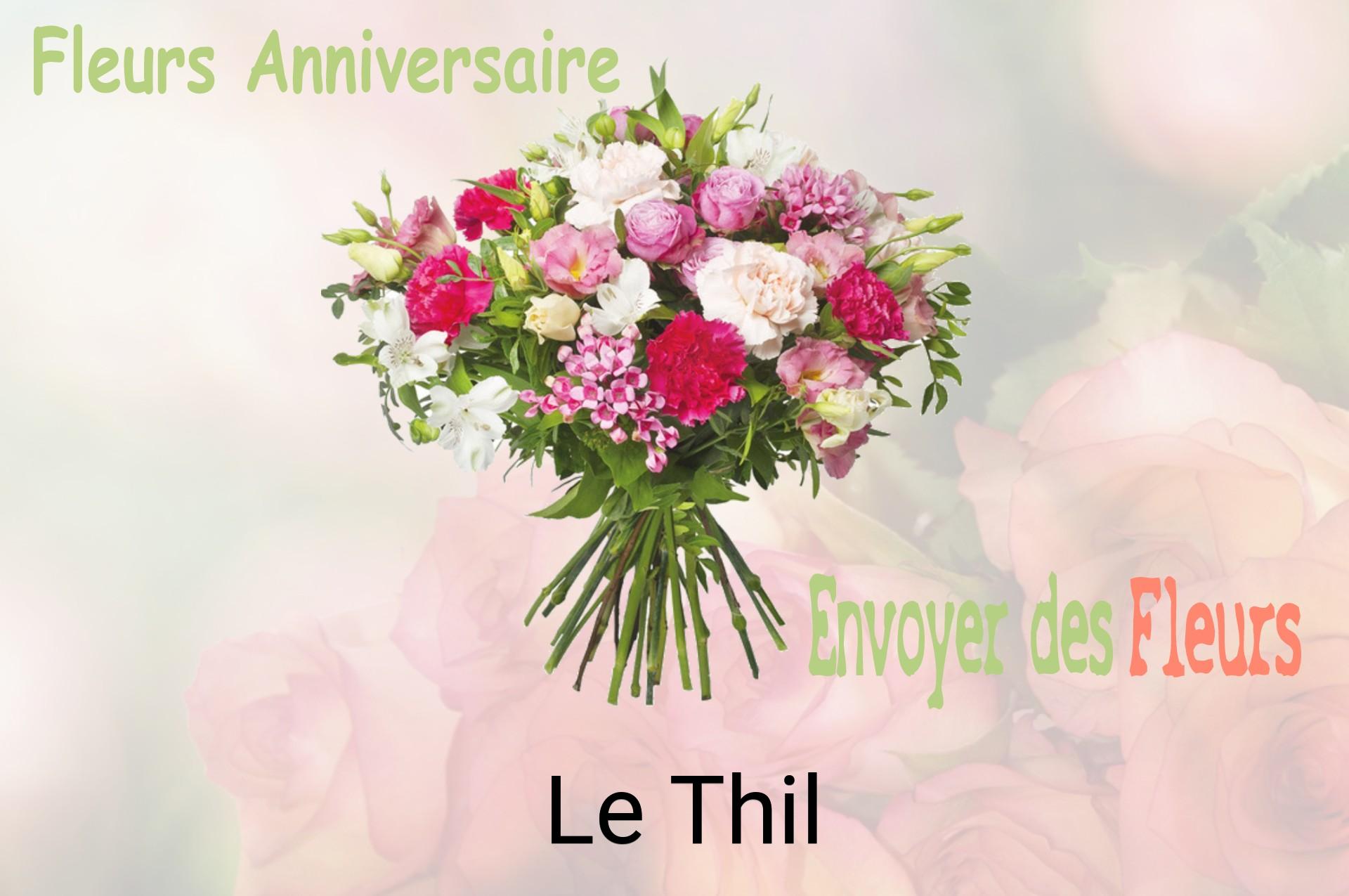 Bouquet de fleurs d’anniversaire livré à Le Thil